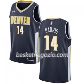 Canotte Uomo Denver Nuggets Gary Harris 14 Nike 2017-18 Navy Swingman